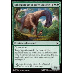 (Foil) Verte - Dinosaure de la Terre sauvage (C) [MSH]