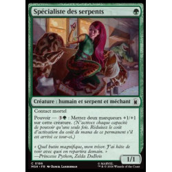 (Foil) Verte - Spécialiste des serpents (C) [MSH]