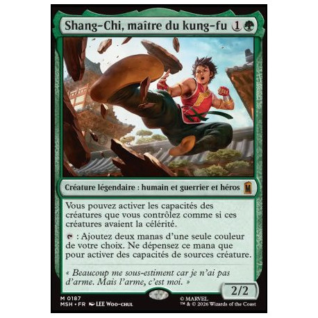 (Foil) Verte - Shang-Chi, maître du kung-fu (V1) (M) [MSH]