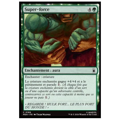 (Foil) Verte - Super-force (C) [MSH]