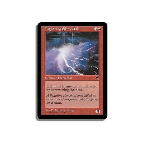 Rouge - Elemental d'eclair (C)