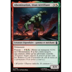 (Foil) Multicolore - Abomination, titan terrifiant (V1) (U) [MSH]
