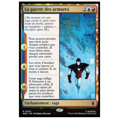 (Foil) Multicolore - La guerre des armures (V1) (R) [MSH]