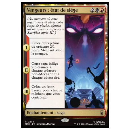 (Foil) Multicolore - Vengeurs : état de siège (V1) (R) [MSH]