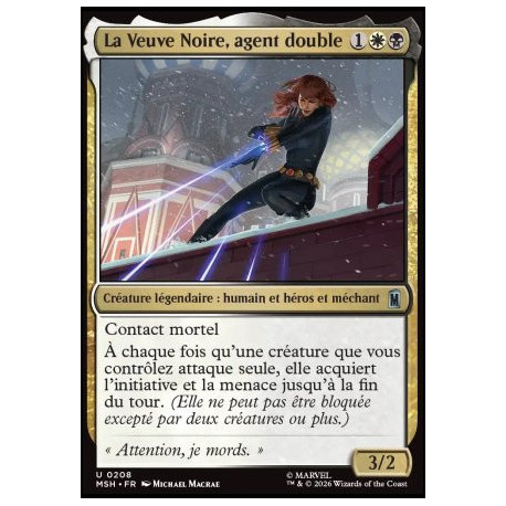 (Foil) Multicolore - La Veuve Noire, agent double (U) [MSH]