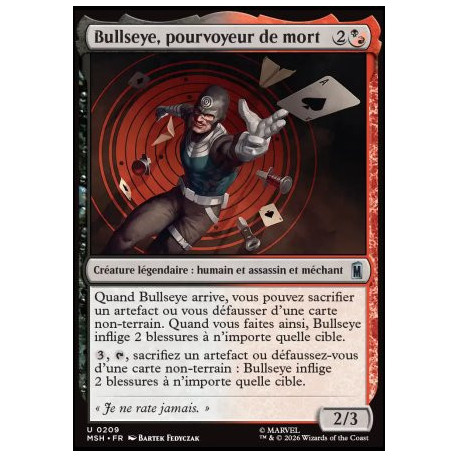 (Foil) Multicolore - Bullseye, pourvoyeur de mort (V1) (U) [MSH]