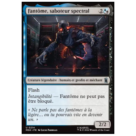(Foil) Multicolore - Fantôme, saboteur spectral (U) [MSH]
