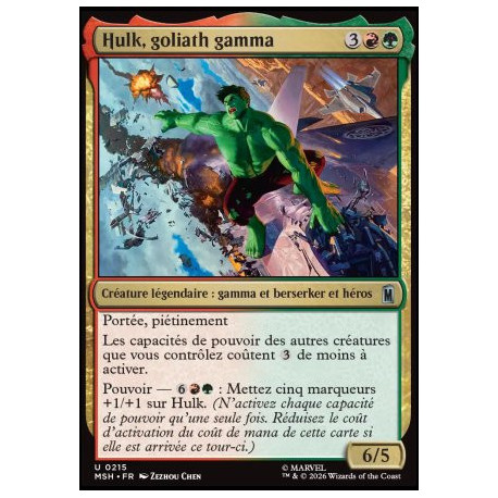 (Foil) Multicolore - Hulk, goliath gamma (U) [MSH]
