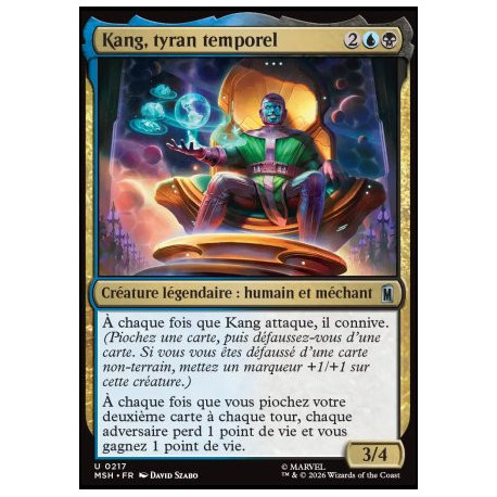 (Foil) Multicolore - Kang, tyran temporel (U) [MSH]