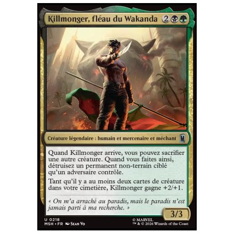 (Foil) Multicolore - Killmonger, fléau du Wakanda (U) [MSH]
