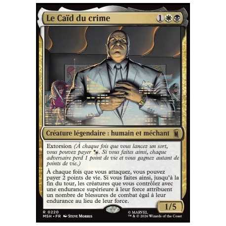 (Foil) Multicolore - Le Caïd du crime (V1) (R) [MSH]