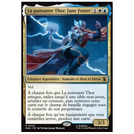 (Foil) Multicolore - La puissante Thor, Jane Foster (R) [MSH]