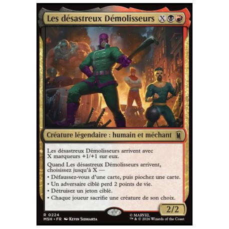 (Foil) Multicolore - Les désastreux Démolisseurs (R) [MSH]