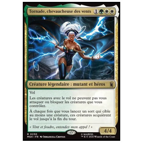 (Foil) Multicolore - Tornade, chevaucheuse des vents (V1) (R) [MSH]