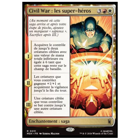 (Foil) Multicolore - Civil War : les super-héros (V1) (R) [MSH]