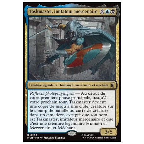 (Foil) Multicolore - Taskmaster, imitateur mercenaire (R) [MSH]