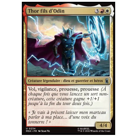 (Foil) Multicolore - Thor fils d'Odin (U) [MSH]