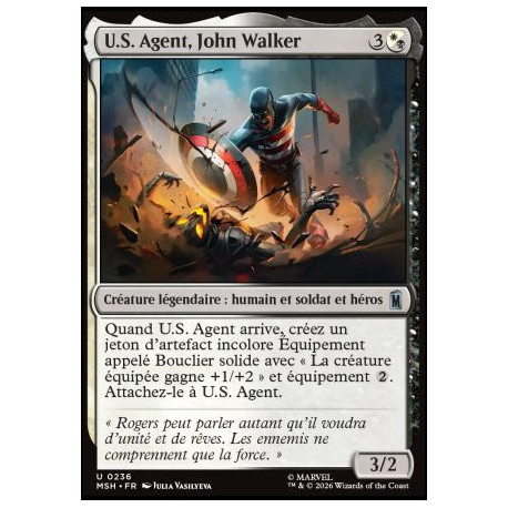 (Foil) Multicolore - U.S. Agent, John Walker (U) [MSH]