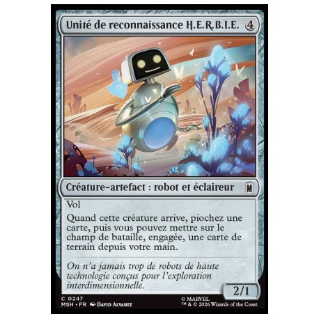 (Foil) Incolore - Unité de reconnaissance H.E.R.B.I.E. (C) [MSH]