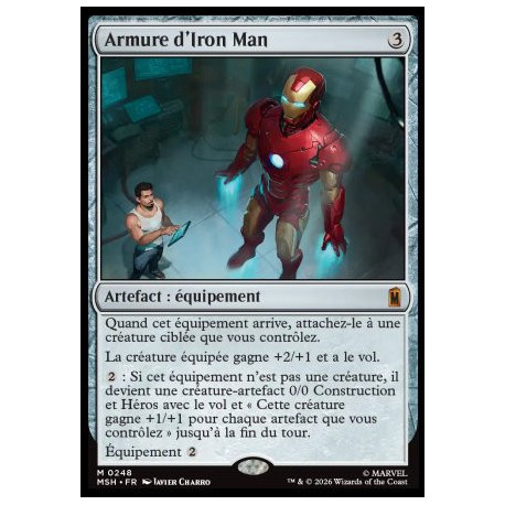 (Foil) Incolore - Armure d'Iron Man (M) [MSH]