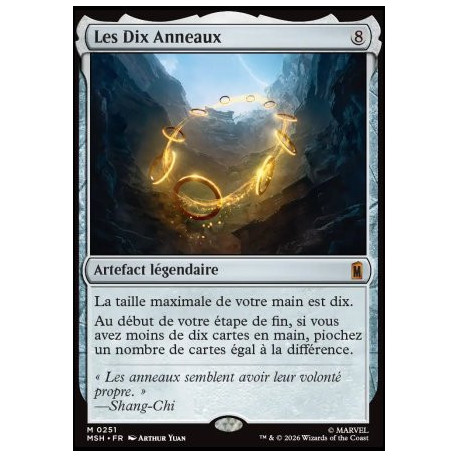 (Foil) Incolore - Les Dix Anneaux (V1) (M) [MSH]