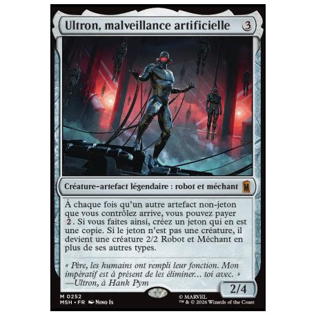 (Foil) Incolore - Ultron, malveillance artificielle (V1) (M) [MSH]