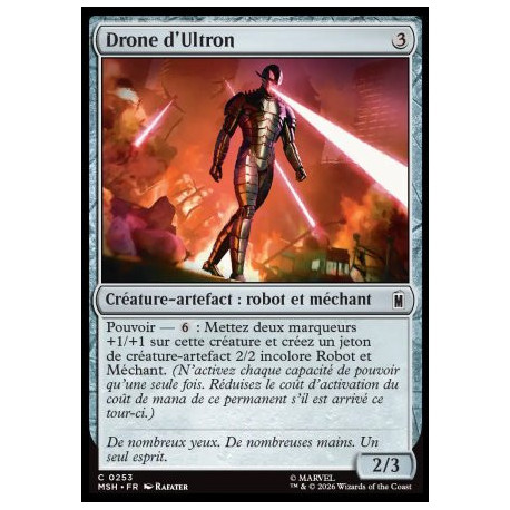 (Foil) Incolore - Drone d'Ultron (C) [MSH]