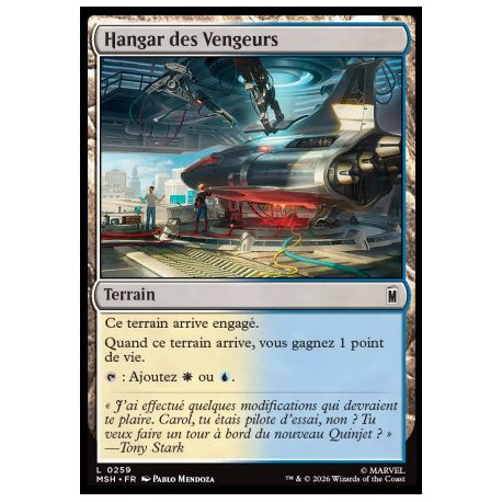 (Foil) Terrain - Hangar des Vengeurs (C) [MSH]