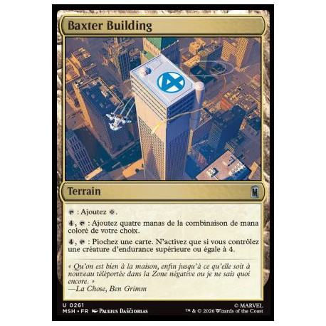 (Foil) Terrain - Baxter Building (U) [MSH]