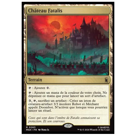 (Foil) Terrain - Château Fatalis (R) [MSH]