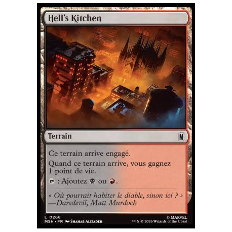 (Foil) Terrain - Hell's Kitchen (C) [MSH]