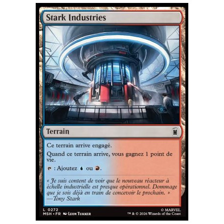(Foil) Terrain - Stark Industries (C) [MSH]