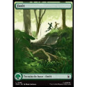 (Foil) Terrain - Forêt (V1, Full Art - City Chaos) (L) [MSH]
