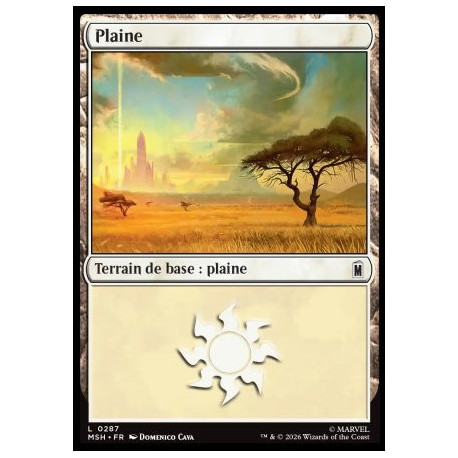 (Foil) Terrain - Plaine (V3) (L) [MSH]