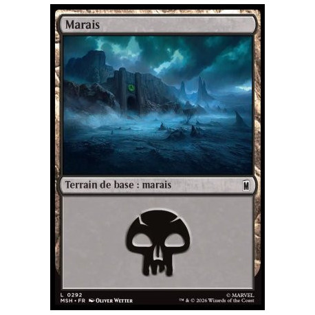(Foil) Terrain - Marais (V4) (L) [MSH]