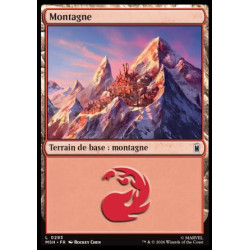 (Foil) Terrain - Montagne (V3) (L) [MSH]