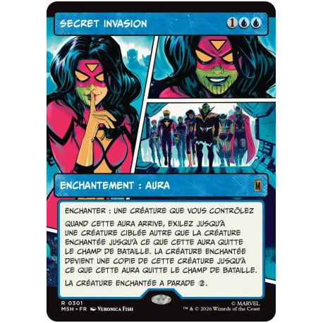 (Foil) Bleue - Secret Invasion (V2, Panel) (R) [MSH]