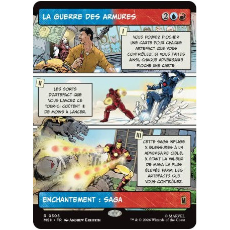 (Foil) Multicolore - La guerre des armures (V2, Panel) (R) [MSH]