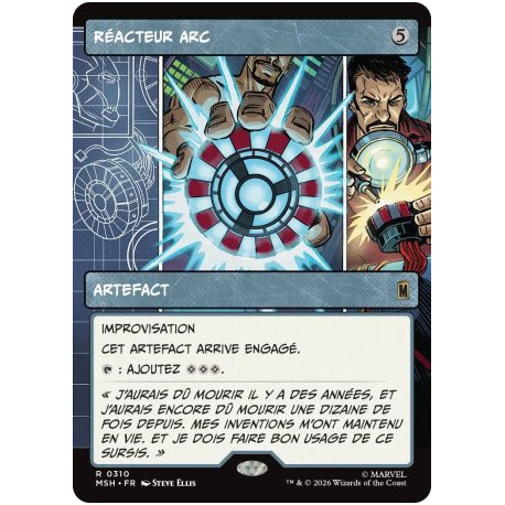 (Foil) Incolore - Réacteur Arc (V2, Panel) (R) [MSH]