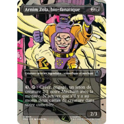 (Foil) Noire - Arnim Zola, bio-fanatique (V2, Borderless Scene - Cap Versus HYDRA) (U) [MSH]