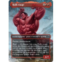(Foil) Rouge - Hulk rouge (V2, Borderless Scene - Hulks Smash) (U) [MSH]