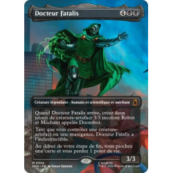 (Foil) Noire - Docteur Fatalis (V2, Borderless Scene - Clash for the Cosmic Cube) (M) [MSH]