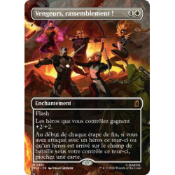 (Foil) Blanche - Vengeurs, rassemblement ! (V3, Borderless Scene - Clash for the Cosmic Cube) (M) [MSH]