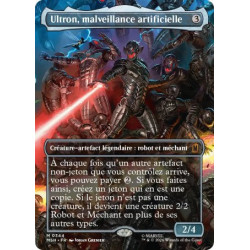 (Foil) Incolore - Ultron, malveillance artificielle (V2, Borderless Scene - Clash for the Cosmic Cube) (M) [MSH]