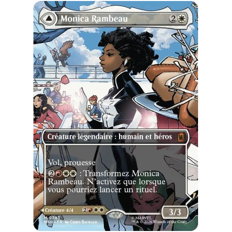 (Foil) Blanche - Monica Rambeau // Photon, lumière vivante (V2, Borderless Scene - Avengers Balcony BBQ) (M) [MSH]