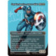 (Foil) Blanche - Captain America, super-soldat (V3, Borderless Logo) (M) [MSH]
