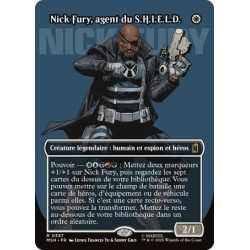 (Foil) Blanche - Nick Fury, agent du S.H.I.E.L.D. (V3, Borderless Logo) (R) [MSH]