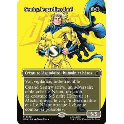 (Foil) Blanche - Sentry, le gardien doré (V2, Borderless Logo) (R) [MSH]