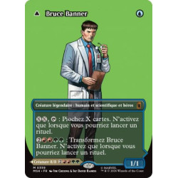 (Foil) Bleue - Bruce Banner // L'incroyable Hulk (V3, Borderless Logo) (M) [MSH]