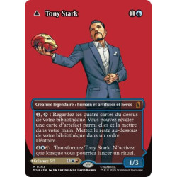 (Foil) Bleue - Tony Stark // L'invincible Iron Man (V3, Borderless Logo) (M) [MSH]